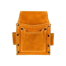 소가죽 웨어러블 허리 팩 전기 허리 도구 벨트 가방 드라이버 키트 수리 도구 가방 1개, [06] D × 1개