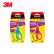 3M 손이편한 어린이용 양손가위, 1개, 블루