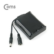 18650 충전지 팩 Y자형 DC12V 2.6Ah 3.7V 2600mA x3ea LC3095, 1개