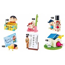 【M.M小舖】蠟筆小新桌上小物組 小新 廣志 小白 野源家 蠟筆小新 全6款, 1個, 整套