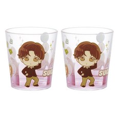 스케이터 아크릴컵 280ml, 2개, 슈가