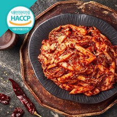 배추겉절이 김장김치 국내산 삼대본가김치 당일주문 생산 1.5kg 3단계(미치게 매운맛), 1개