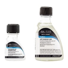 윈저앤뉴튼 마스킹액 플루이드 75ml 250ml 수채화 보조제, 1개