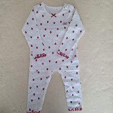 타티네쇼콜라 [타티네 쇼콜라]GL 딸기슬림내의국내제조 무형광 순면 유아 아동 내의70프로 할인.선물용쇼콜라아울렛