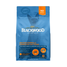 BLACKWOOD 柏萊富 貓用室內配方雞肉米乾糧, 1.82kg, 1個, 室內貓全齡優活配方