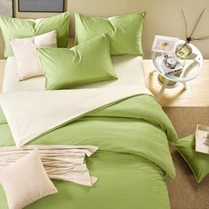 Blue Grey 100%Cotton Duvet Cover Twin Queen King Size Bedding sets Bed sheet Fitted s [A00059110], 09-bedding set 2 Bed s-59110