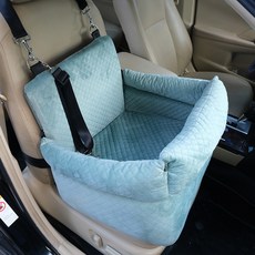 車載寵物外出安全座椅, 1個, 綠色格子