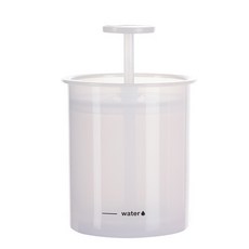 按壓洗面乳發泡杯 泡沫生成器, 透明, 1個, 無味道