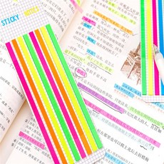 완자스토어 형광 인덱스 책필기, 파스텔혼합