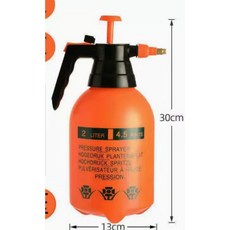 자동차 세차 스프레이 병 캔 핸드헬드 물뿌리개 가정 정원용 공기압 분무기 청소 도구, 2L Transparent