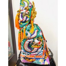 華誠 半手工質感 跳紗 龍袍 神衣 多色可選 多尺寸 - 媽祖 福德正神 關聖帝君 廣澤尊王適用