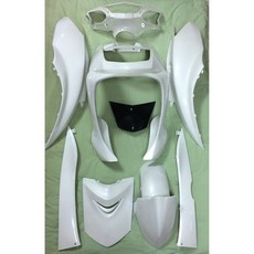 勁戰 / 舊勁戰 / 勁戰一代 / CygnusX 1 全新副廠烤漆車殼 全套優惠價, 1個, 珠白,無