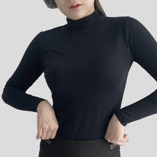 여성 겨울 골프웨어 이너웨어 반목 기모 안감