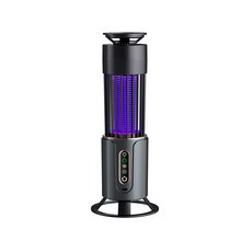 YYTY USB充電紫外線吸入電擊滅蚊燈, 灰色