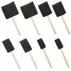 WUDQIJI 8 (4 폼 페인트 브러쉬 스폰지 브러쉬 그리기 브러쉬 그림 그리기 도구