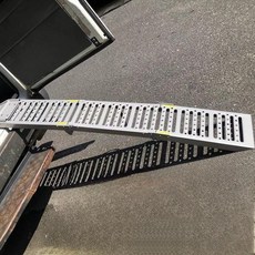 접이식 휴대용 오토바이 경사로 사다리 ATV 트레일러 경사로, 1개