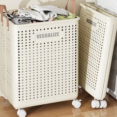 사인포스트 접이식 빨래바구니 이동식