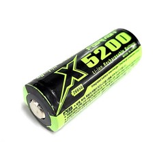 페어맨 26650 배터리 리튬 이온 5200mA, 1개입, 1개