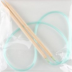 손뜨개 굵은실 작업 목재 우드 뜨개질 대바늘 6mm