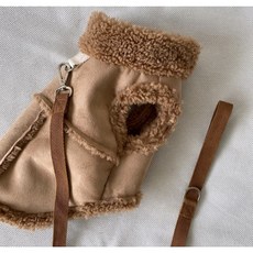 [푸들나무] 코코베리 무스탕(리드줄X), 1개, 브라운