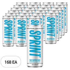 클룹 스프린트 에너지드링크 애플블라스트 제로, 250ml, 168개입