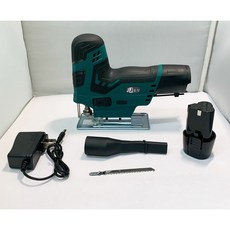 (B款) 12V 充電式曲線鋸機 適用於木材切割, 1個, JJ曲線鋸 12V 3.0AH單電