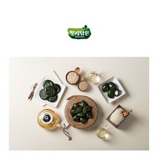(무료배송)영양간식 식사대용/한산모시식품(주) 찐 모시송편 (동부기피) 1kg(27ea), 1kg, 2박스