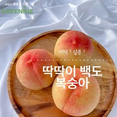 [농부이황] 아삭달콤 당도선별 딱딱이 백도 복숭아 산지직송, 1박스, *아삭달콤딱복*중과2kg