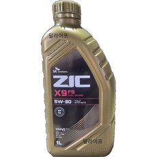 지크 ZIC X9 FS 5W-30 1L 합성엔진오일, 1개