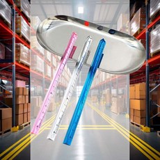 삼각형자 15cm 색상임의 투명 새학기준비물 플라스틱 학생용자 문구용 초등학생선물