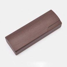 온통온유 안경집 안경케이스 사각 우드 패턴 하드 안경통
