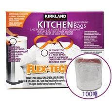 코스트코 커클랜드 대용량 멀티백, 49L, 100개