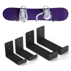 Yi Concept 스노우보드 스키 보관 랙 벽 마운트 브래킷 라지 [호환], 1개