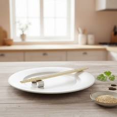 식탁용품 스틸 소재 촬영소품 수저 젓가락 거치대, 1개