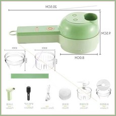 대파 절단기 다기능 커팅기 파 다지기 업소용 파절기, 2세대 대형 모터 그린 800ml B, 기본 모델명/품번