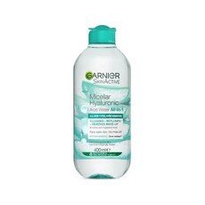 호주 가르니에 Garnier Micellar Hyaluronic Aloe Water All-in-1 올인원 미셀라 히알루론산 알로에 클렌징 워터, 3개, 400ml