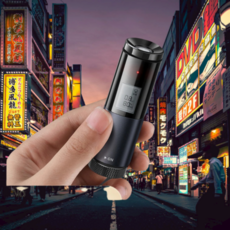Baseus 음주측정기 USB 알콜 테스터기 휴대용, 1개