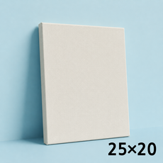 아트스타 면천 직사각 미니 캔버스 25cm x 20cm (두깨 13mm) 액자 탁상용 그림 선물 미술수업 드로잉카페 유화 체험학습프로그램, 5개, 4호