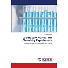(영문도서) Laboratory Manual for Chemistry Experiments Paperback, LAP Lambert Academic Publis..., English, 9786207477081