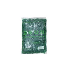 美髮專用橡皮筋, 1個, 綠色