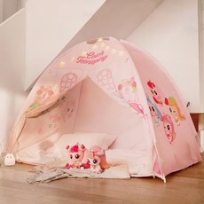 프린세스 캐치티니핑 원터치 난방텐트 침대 방한텐트 아기텐트 유아용 텐트