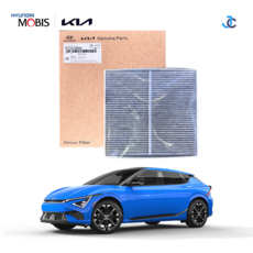 현대 기아 순정 에어컨필터 고급형 프리미엄 활성탄 97133 N9000, 1개, 더뉴EV6(2024.06~)