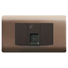 Schneider Electric 施耐德 ZENcelo 純平系列 電話插座, 1個