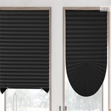 참앤코지 붙이는 블라인드 90x150cm 암막형 블랙 접착식블라인드