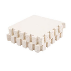 하이포 반려동물 퍼즐매트, 10개, 아이보리