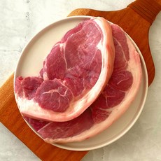 [한림맛집] 제주백정 직배송 제주 흑돼지 앞다리살(냉장), 500g, 1개