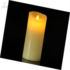 [오늘의택] LED 캔들 웜색 7.5x20cm 로맥틱 촛불 무드등 LED촛불