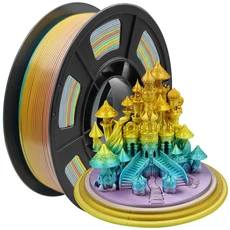 PLA 필라멘트 1.75mm 3D 프린터 250g (0.55lbs) 스풀 치수 정확도 ±0.03mm, 03 Macaron series 250g
