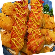 순살 치킨 후라이드 닭 꼬치 1kg 100g 10개 간식, 1개