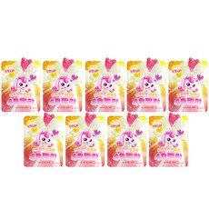 하츄핑의 사우어 4D젤리, 42g, 9개, 포도,복숭아,레몬